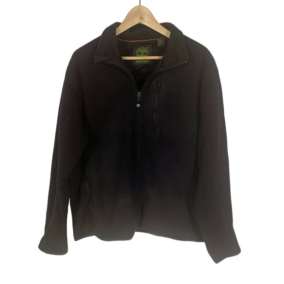 Timberland Other - Timberland Black Fleece Jacket Size Large